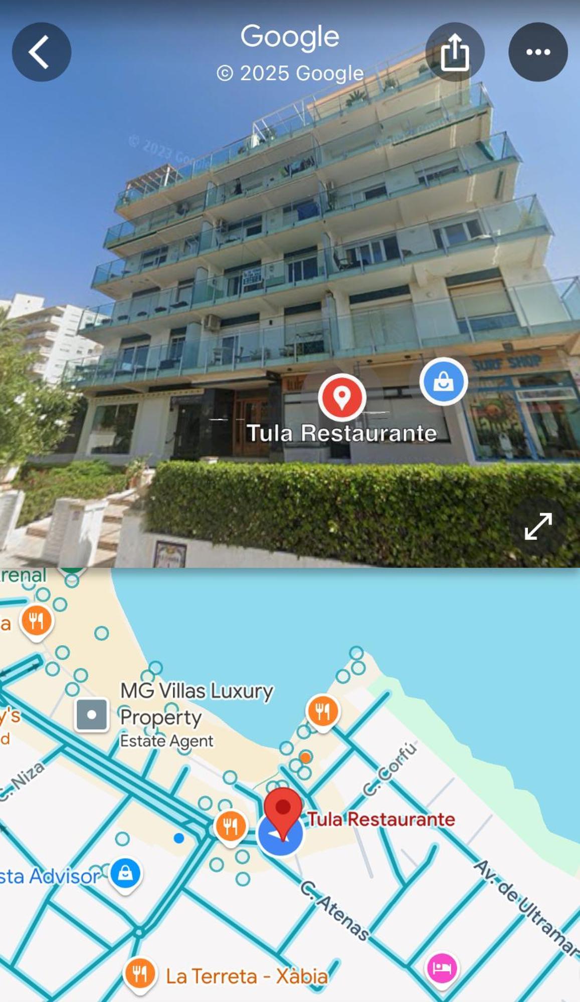 Apartmán Arenal Sea View Jávea Exteriér fotografie